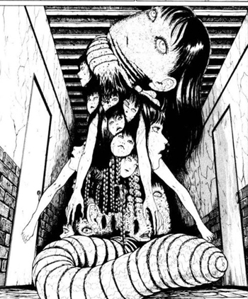 Tomie Horror Manga