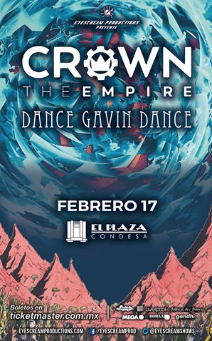 dance gavin dance en el plaza condesa