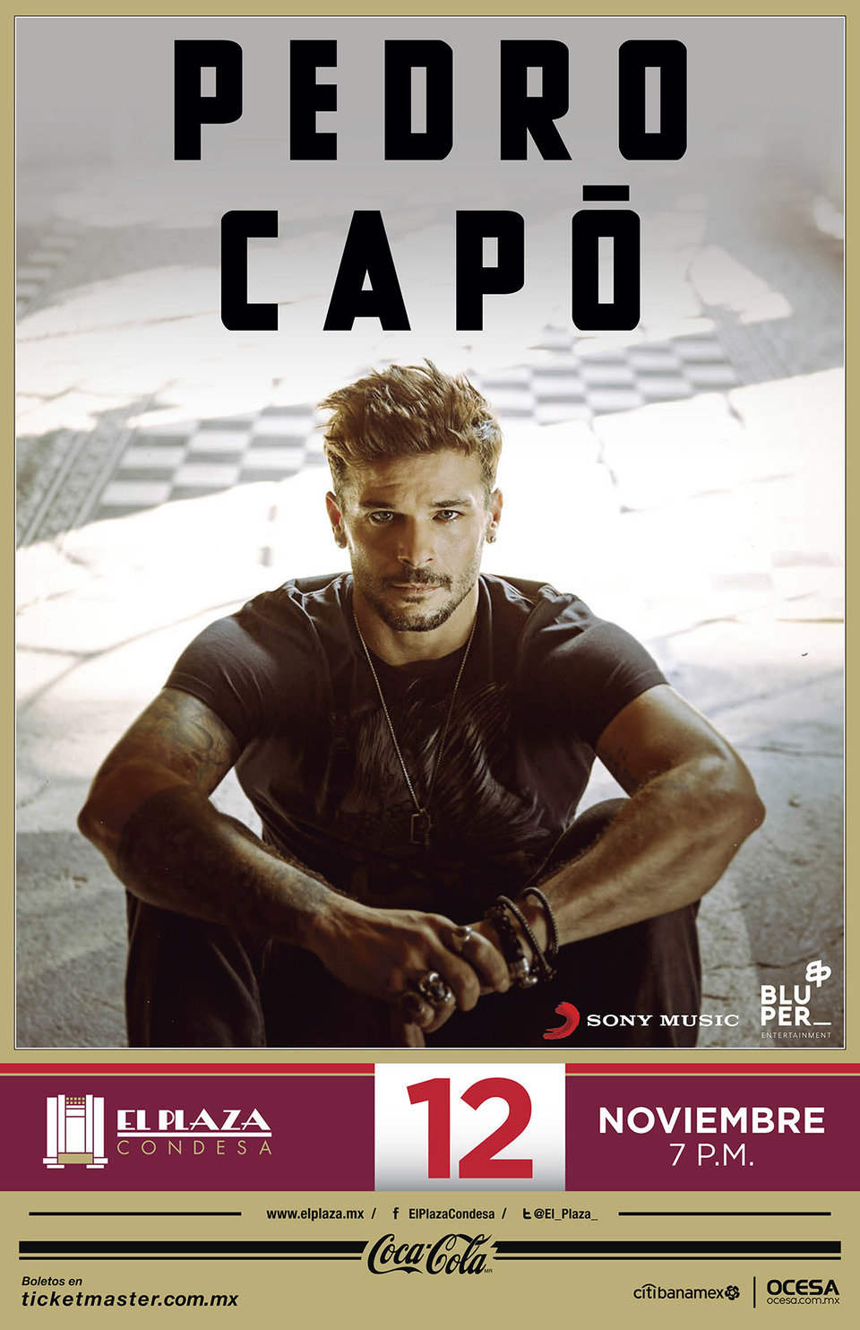 Pedro Capo en Plaza Condesa
