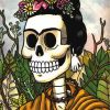 Calavera de Frida Kahlo por José Pulido