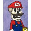 Calavera de Mario Bros por José Pulido