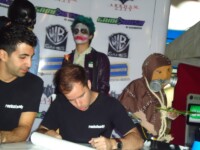Albert Felieu y Safer Coban firma de autógrafos DF