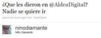 Tweets primer Aldea Digital