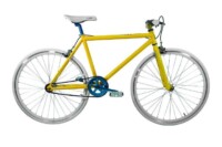 Yellow Fixie Bike