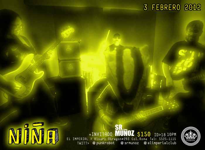 Noche Imperdible en El Imperial Club, Niña, Sr. Muñoz y Gil de Kinky –  colission