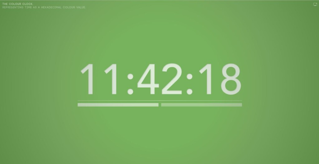 Colour Clock