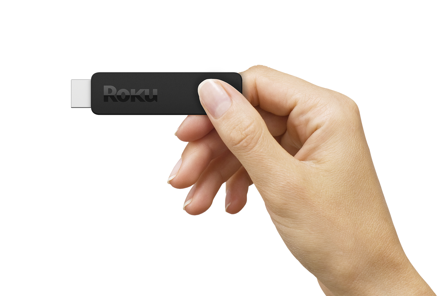 Agarrando un Roku Streaming Stick