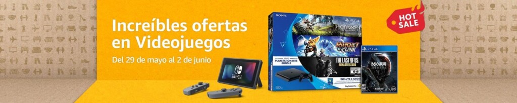 Amazon Hot Sale Videojuegos