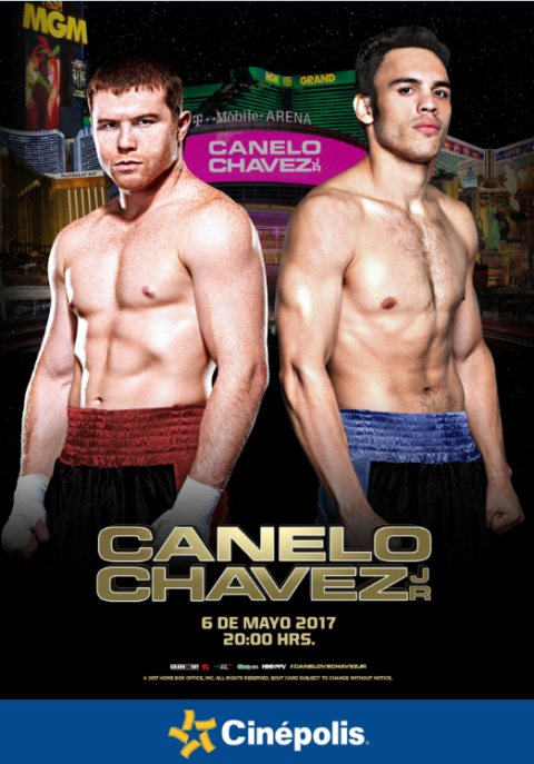 Cinepolis Canelo VS Julio Cesar Jr
