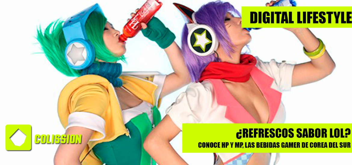 HP y MP las bebidas gamer de Corea del Sur