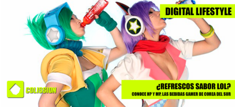 HP y MP las bebidas gamer de Corea del Sur