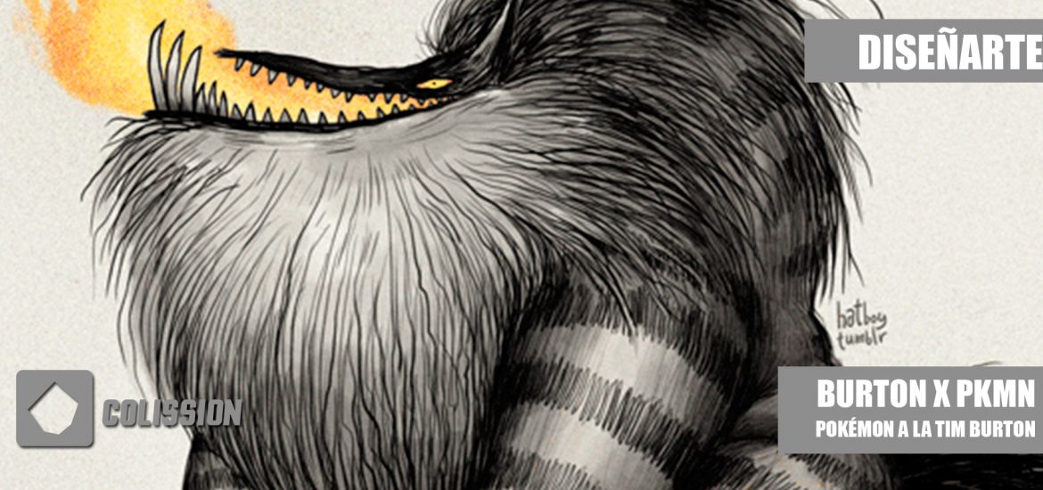 BURTON X PKMN Pokémon a la Tim Burton