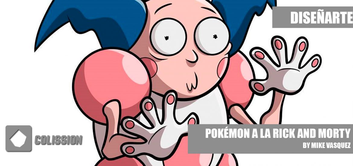 Pokemon a la Rick and Morty