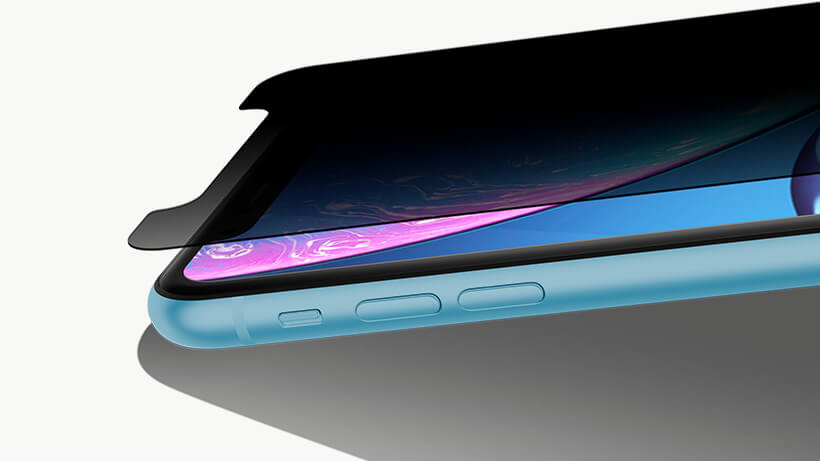 Protectores de pantalla SCREENFORCE InvisiGlass y Ultra Privacy.