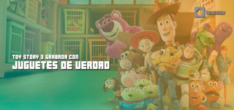 Toy Story 3 grabada con juguetes de verdad